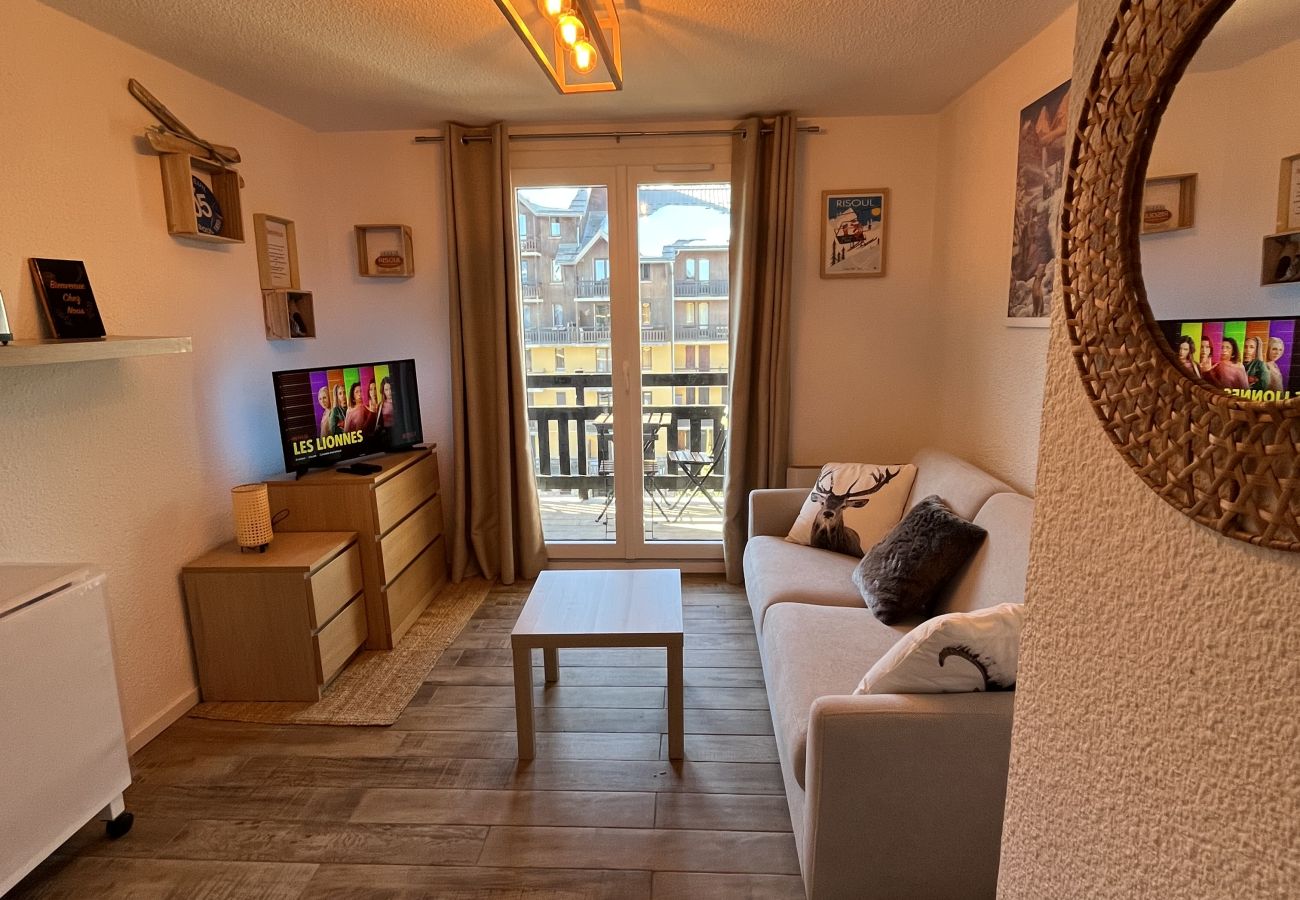 Studio in Risoul - CLARINES B2 376 Studio coin nuit 4 couchages