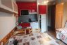 Studio in Risoul - Studio cabine 4 couchages EDELWEISS A 50