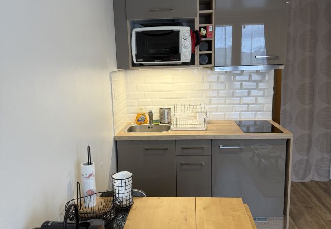 Studio in Risoul - CRISTAL B 36 Studio coin nuit 4 couchages