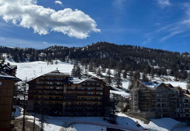 Studio à Risoul - Studio cabine  4/6 couchages PEGASE 61 Studio à Risoul - Studio cabine  4/6 couchages PEGASE 61